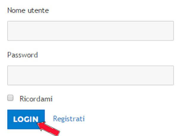 Login e registazione