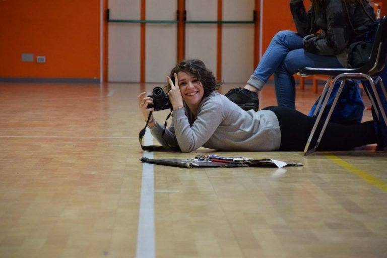 studentessa fotografa