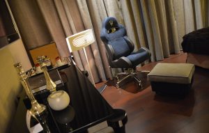 Una parte della suite Maserati