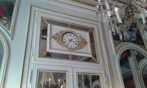 Orologio in Sala Risorgimento.