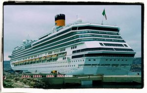 La nave da crociera Costa Pacifica