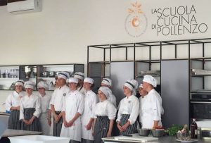 Il gruppo di lavoro in cucina