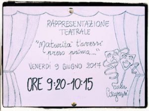 Locandina teatro Maturità