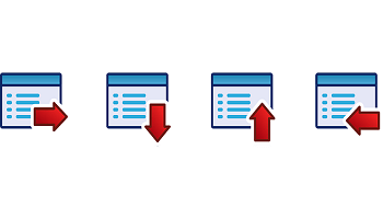 un menu di navigazione web