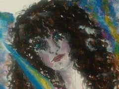 L'Arcangelo Raffaele, Dipinto su tela, di Silvia Maria Calliero