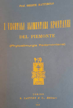 Copertina del libro I vegetali spontanei del Piemonte