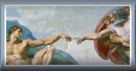 Michelangelo la creazione di Adama