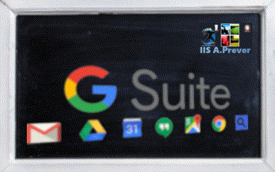 Lavagna con logo Gsuite