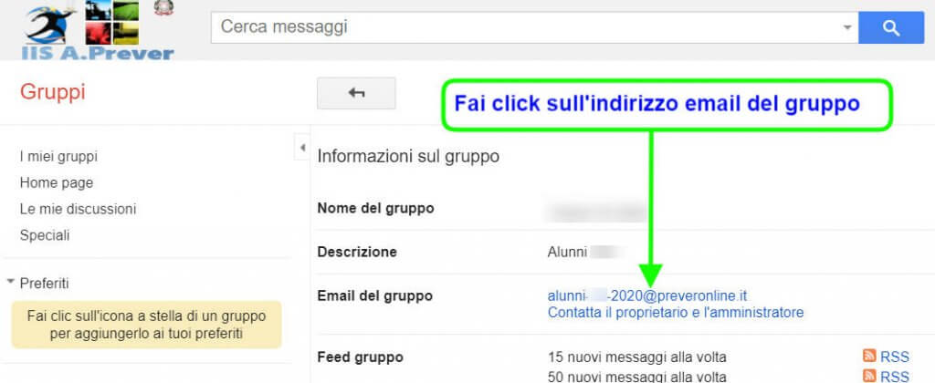 Gsuite mailing list