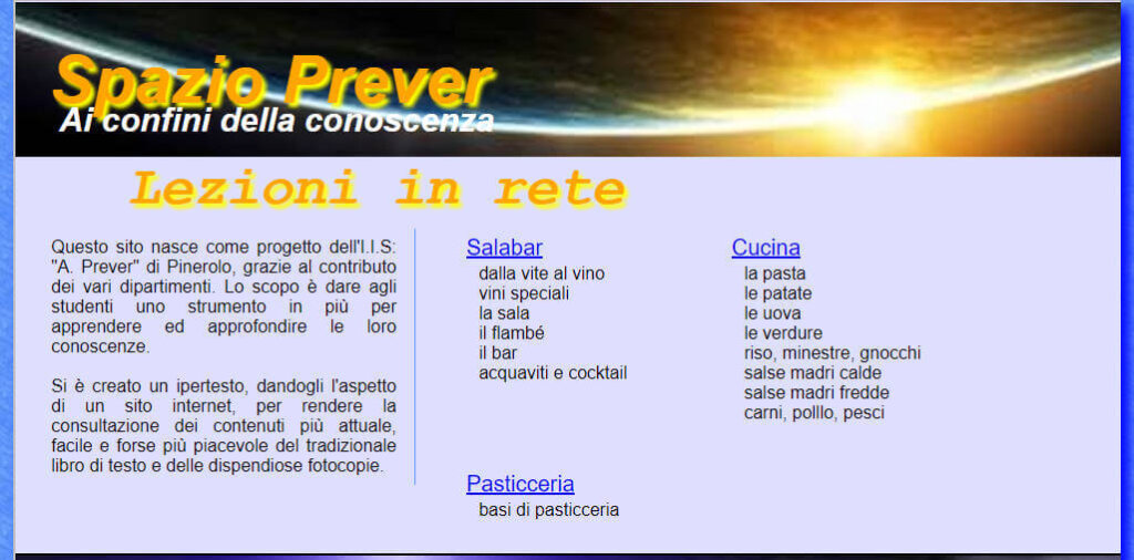 Spazioprever Prima Edizione