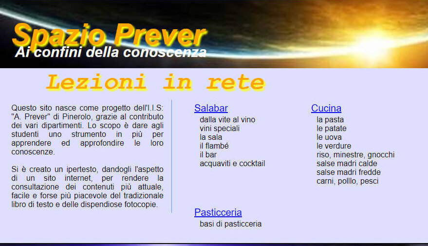 Spazioprever Prima Edizione