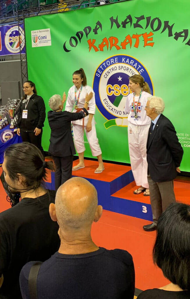 Premiazione Karate